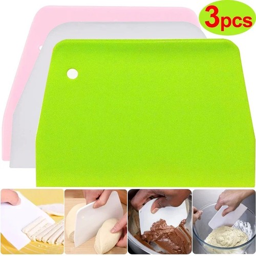 3pcs multipurpose dough cutter - dough,