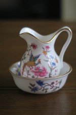 Miniature Hammersley  Wash Jug and Basin - Made in England