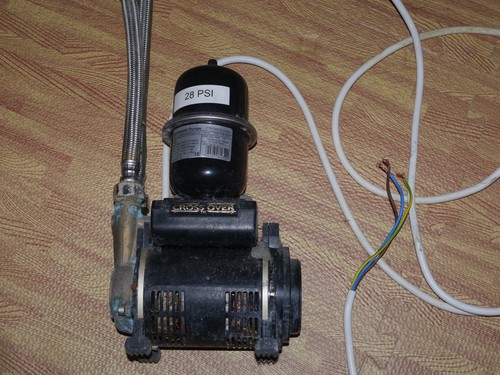 External water pressure - pressure, pump