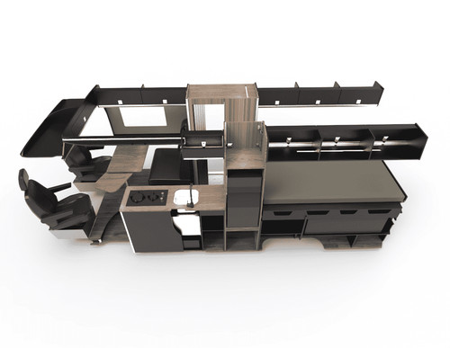 Camper van conversion - conversion, flat