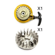 Mini Moto Easy Start Yellow Pull Start Pullstart + Flywheel Minimoto Quad Bike