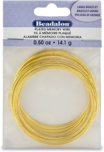 Beadalon gold plated memory - beadalon,