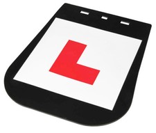 MOTORCYCLE MUD FLAP WITH