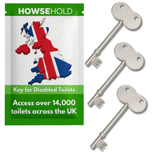 Disabled toilet key - disabled,