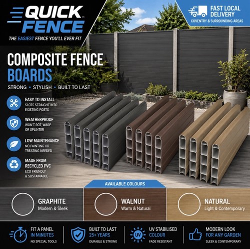 Quick fence composite - fence,