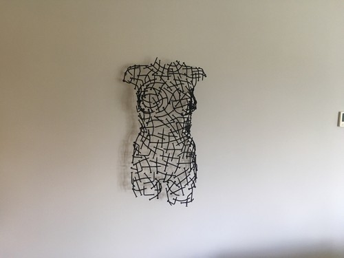 Naked lady wall sculpture - lady,