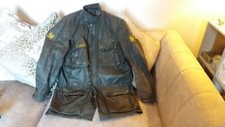 belstaff vintage drizabon biker jacket