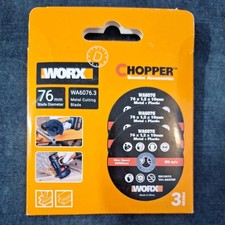 WORX WA6076.3 X3 Pack of 76mm