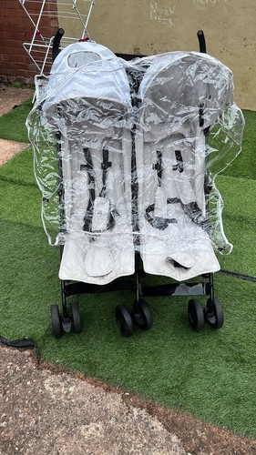 Twin pram travel system - pram,