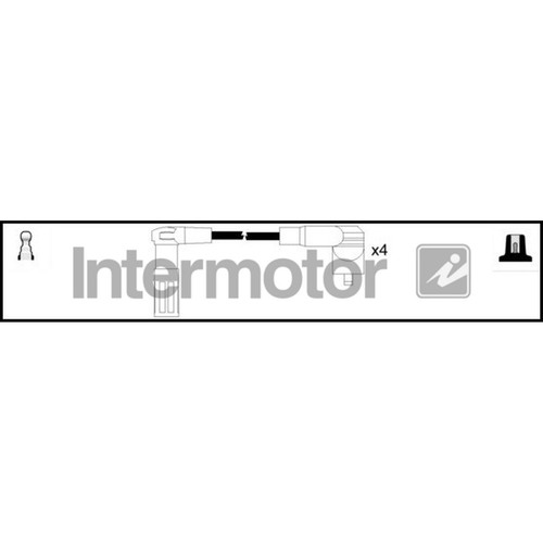 Leads ignition cables kit - ht,