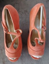 Koi Couture Ladies Shoes Coral Size UK4