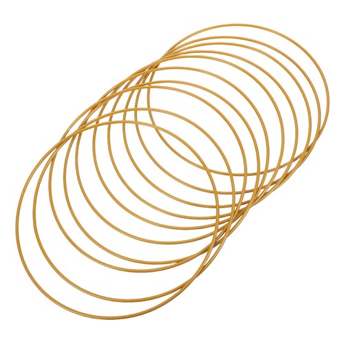 10pcs gold metal macrame - 10pcs,