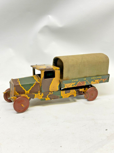 Mettoy tinplate military - tinplate, lorry