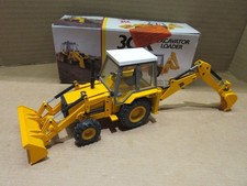 NZG JCB 3CX BACKHOE LOADER GREY CAB LOADER MODEL RARE JCB 3CX RARE