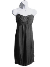 Monsoon grey pure silk bubble