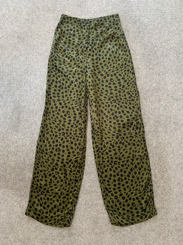 Zara animal print satin - zara,
