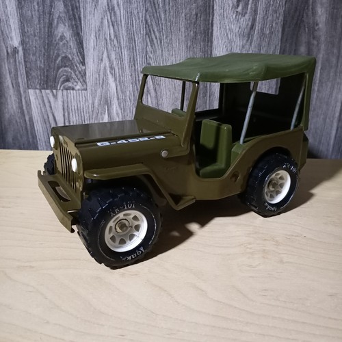Vintage tonka army jeep - vintage,