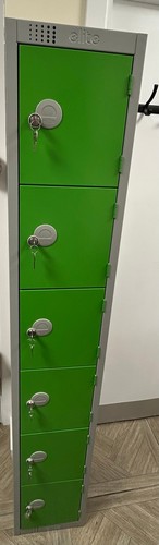 Elite green metal locker - elite,