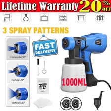 Electric Paint Sprayer Paint Machine 600W Airless HVLP Spray Gun Home In/Outdoor