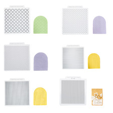 Square,Scale Shape Acrylic Texture Sheet Fondant Impression Mat DIY CookieBaking