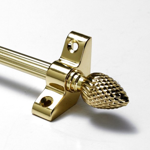 Polished brass stair rods - polished,