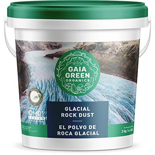 Gaia green glacial rock dust - glacial,