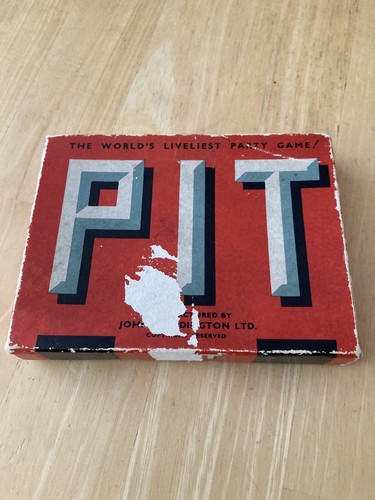 Vintage pit playing card - vintage,