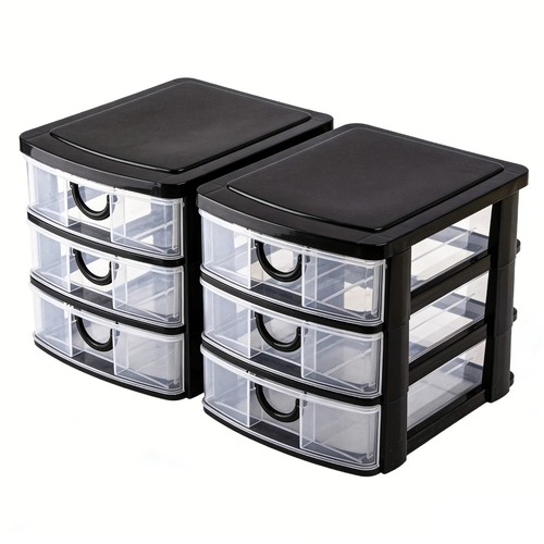 Plastic storage drawers - plastic,