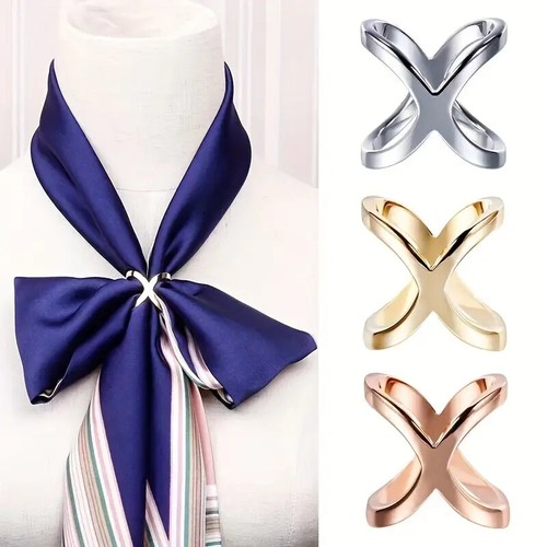 Women scarf silk clip lady - silk,
