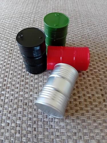 Miniature model oil drums - miniature,