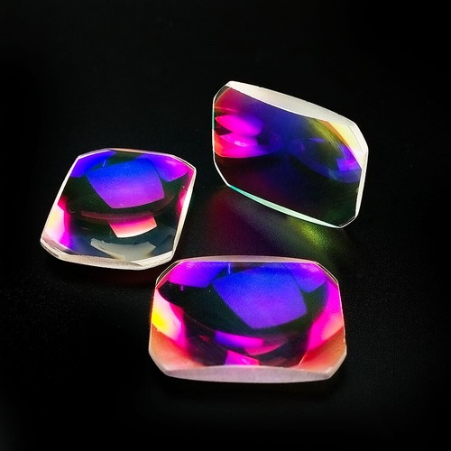 Optical glass prism - optical, science
