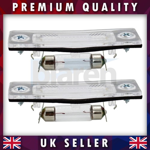 Rear number plate light - rear,