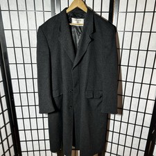 CROMBIE Charcoal Grey Wool