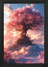 Cherry Blossom Sunrise art