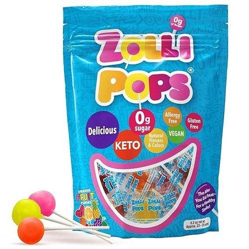Zolli pops sugar free fruit - zolli,