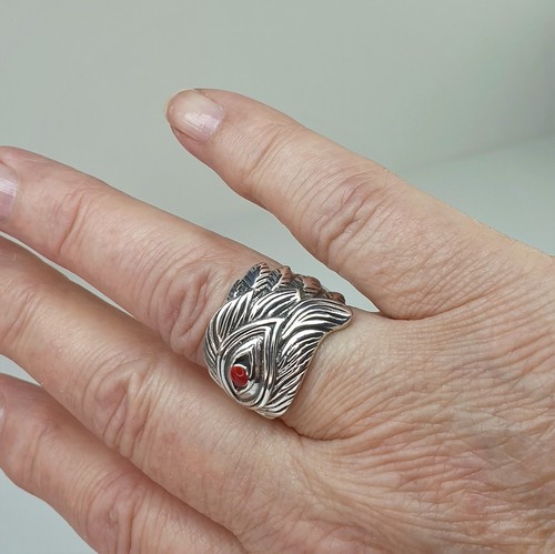 Solid silver heavyweight eagle - solid,