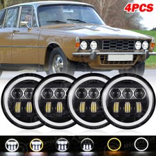 4PCS 5.75" LED Headlight Halo