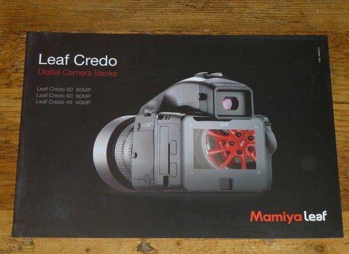 Mamiya leaf credo digital - leaf,
