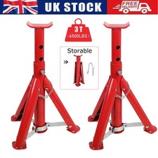 2Pcs Axle Stands Floor Jack