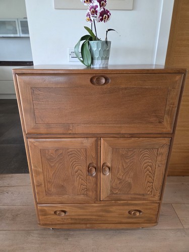 Blue ercol 469 elm drinks - 469,