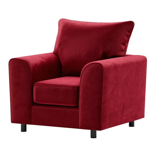 Brooklyn red corner sofa 2 - red,