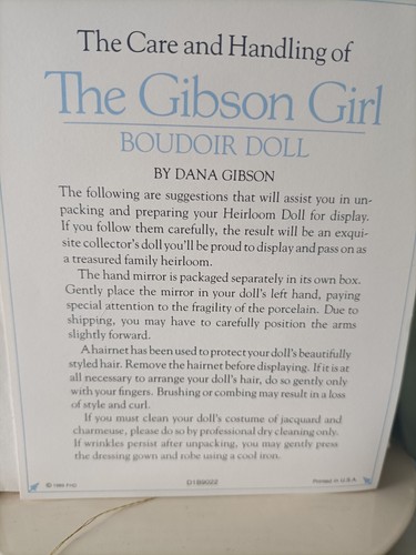 Franklin heirloom doll - franklin,