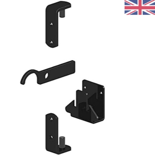 Wrought iron gate hinges - iron,