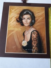 'NICOLA 'LOUIS SHABNER  ART PRINT  CALENDER 1970s 11x14"