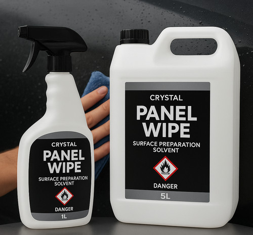Panel wipe solvent - panel, degreaser