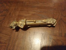 Vintage Antique Brass Lincoln