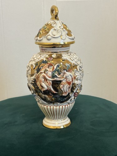 Vintage capodimonte porcelain - vintage,