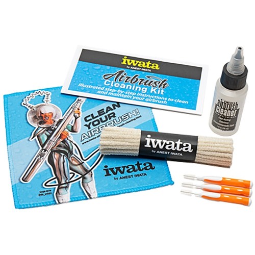 Iwata airbrush cleaning kit - cleaning,