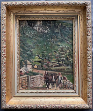 Small oil painting English