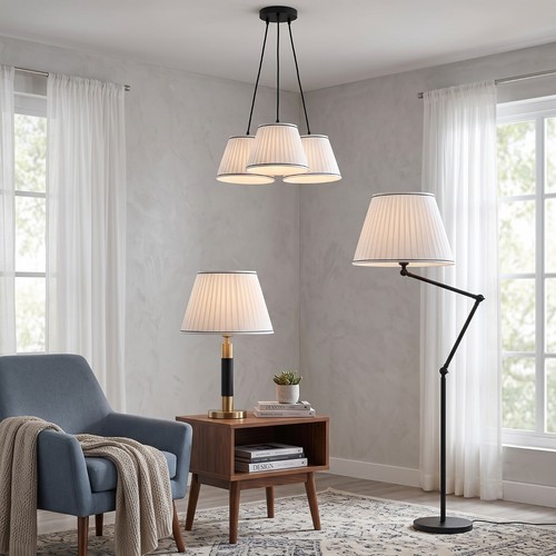 White pleated coolie - white,